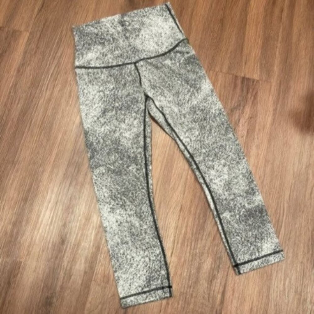 lululemon athletica Gray High-Waisted Leggings